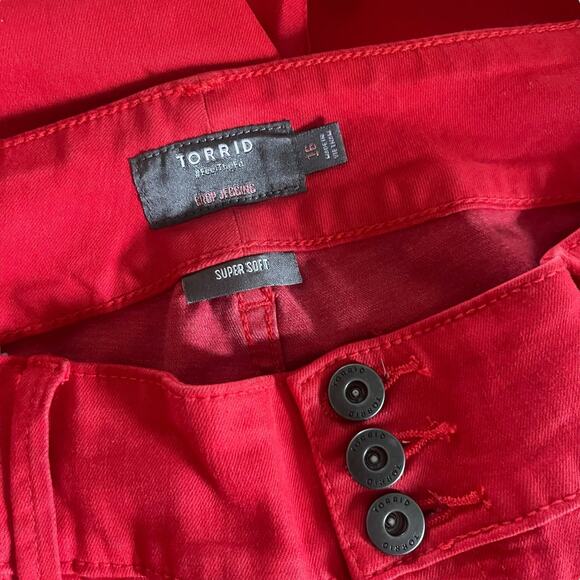 Torrid #FeelTheFit crop jegging size 16 - Picture 7 of 7